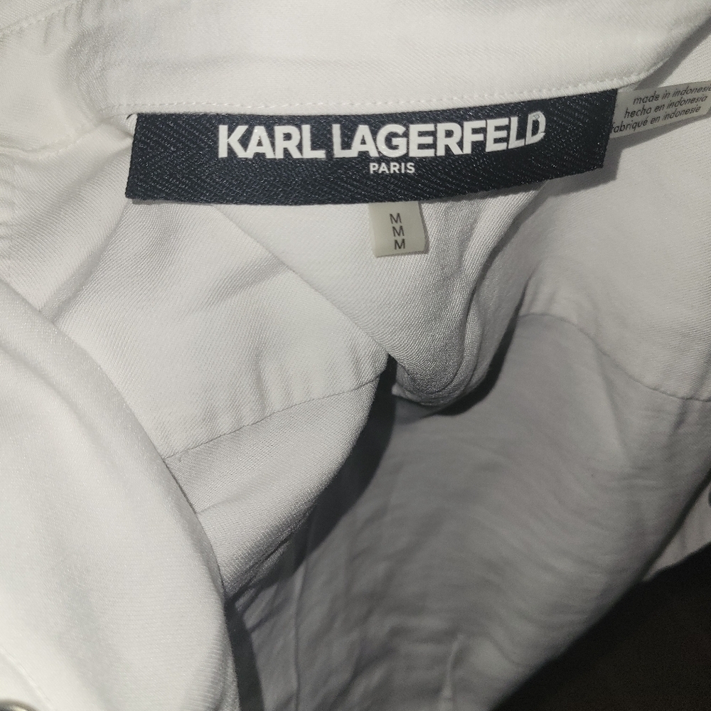Karl Lagerfeld Classic White Apparel - Picture 12 of 16